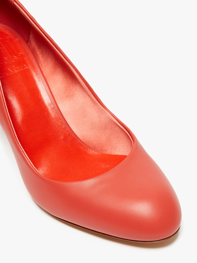 MARYLINPUMP80 Nappa leather court shoes 4