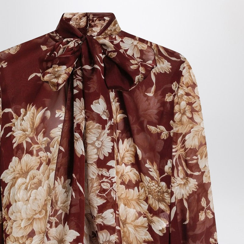 Dolce & Gabbana Dolce&Gabbana Chiffon shirt with rose print - 2