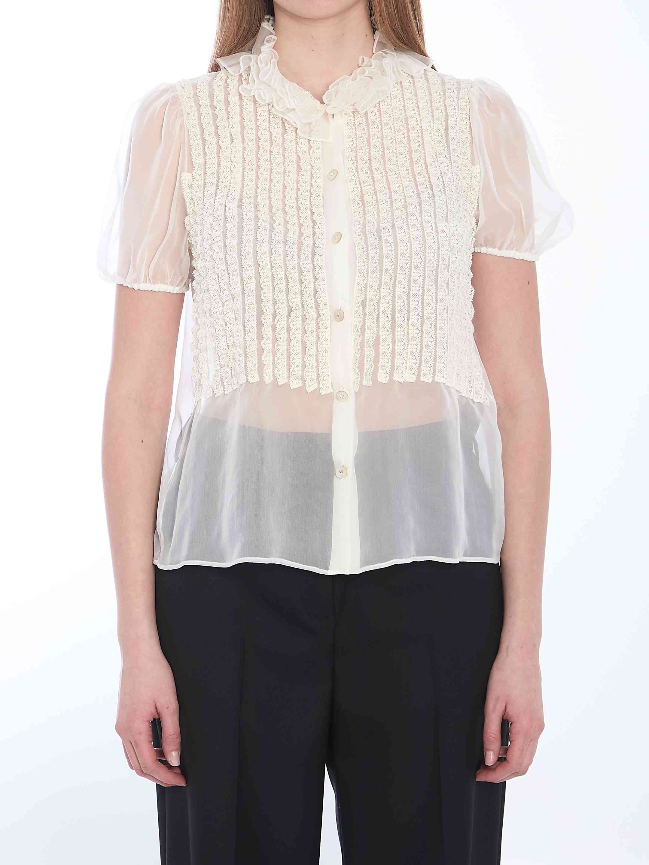 Valentino Garavani Women Chiffon Blouse - 1