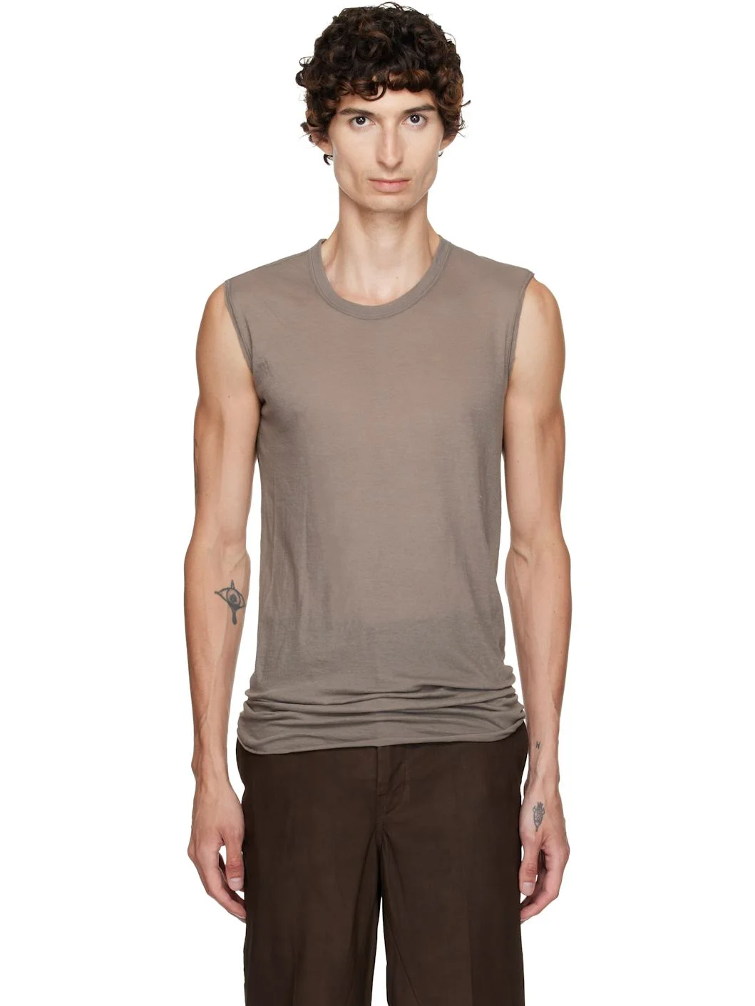 Gray Tower Basic SL Tank Top - 1