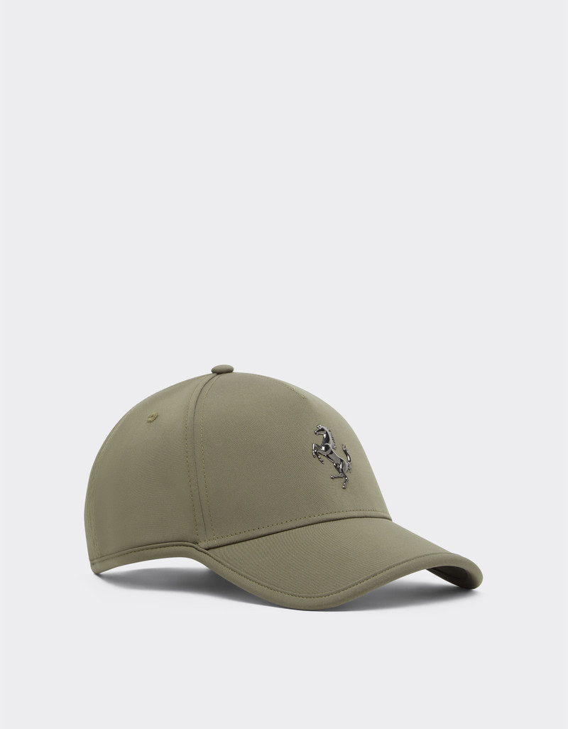 Ferrari Baseball cap with metal Prancing Horse outlook