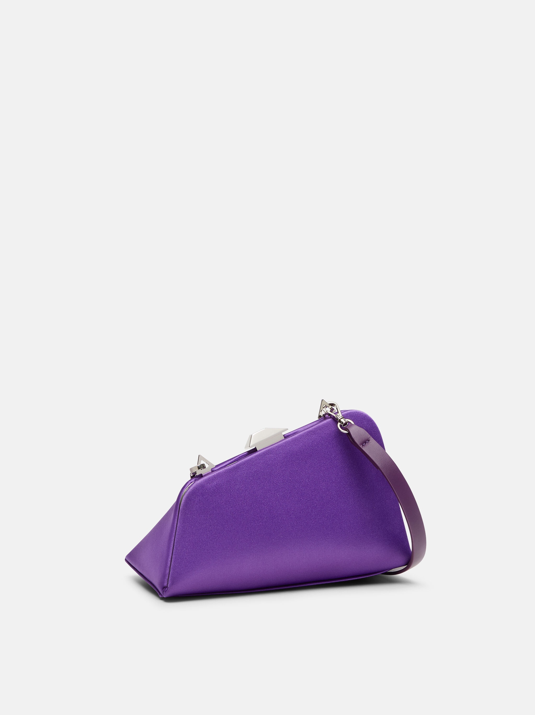 ''MIDNIGHT'' VIOLET MINI CLUTCH - 3