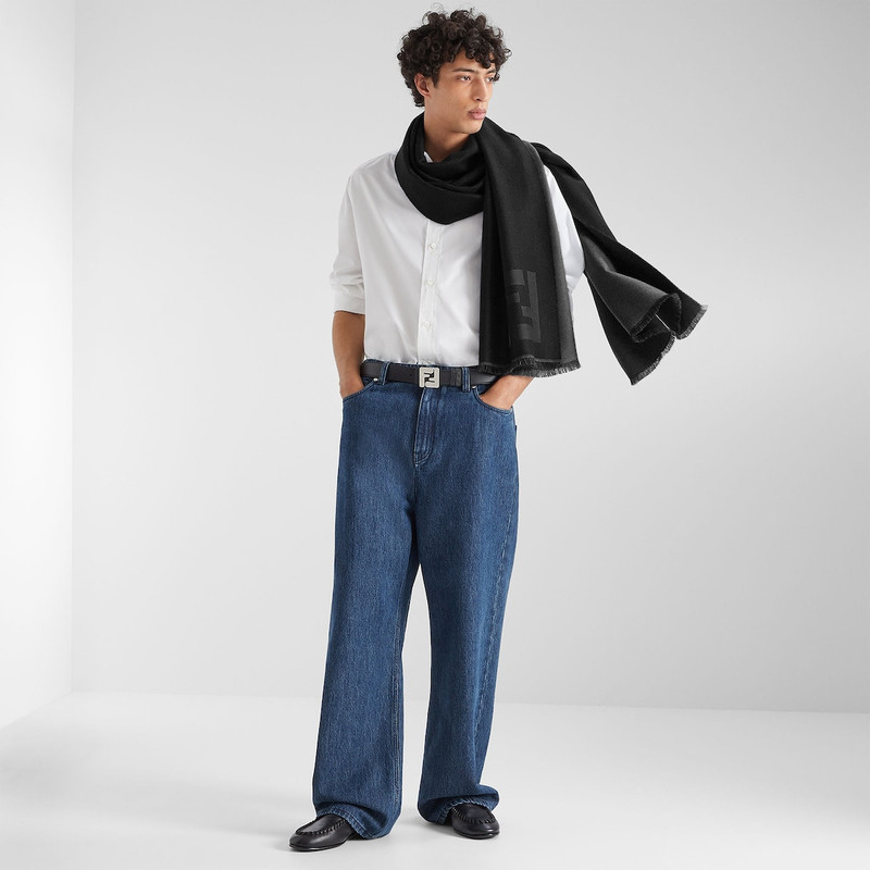 FENDI Shirt White poplin shirt outlook