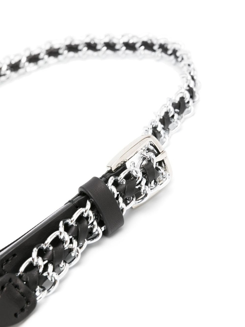 ba&sh Brooke chain-link detailing belt outlook