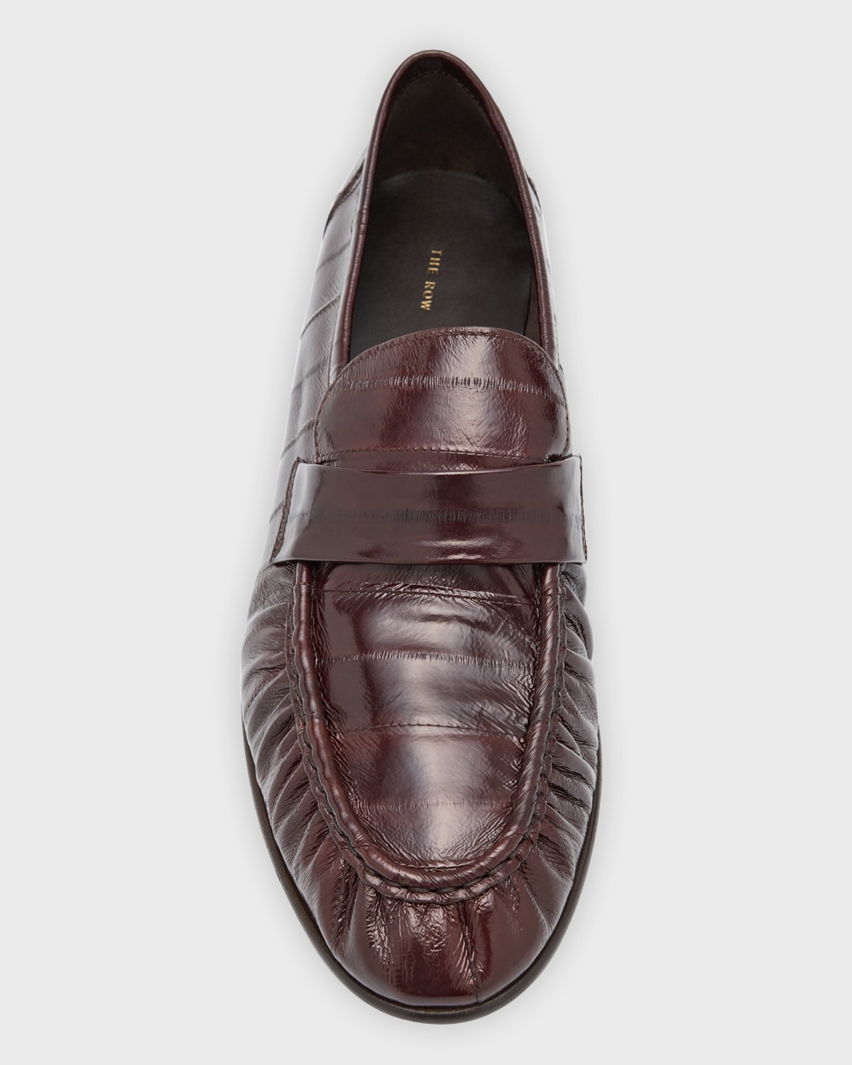 Soft Leather Flat Loafers - 6