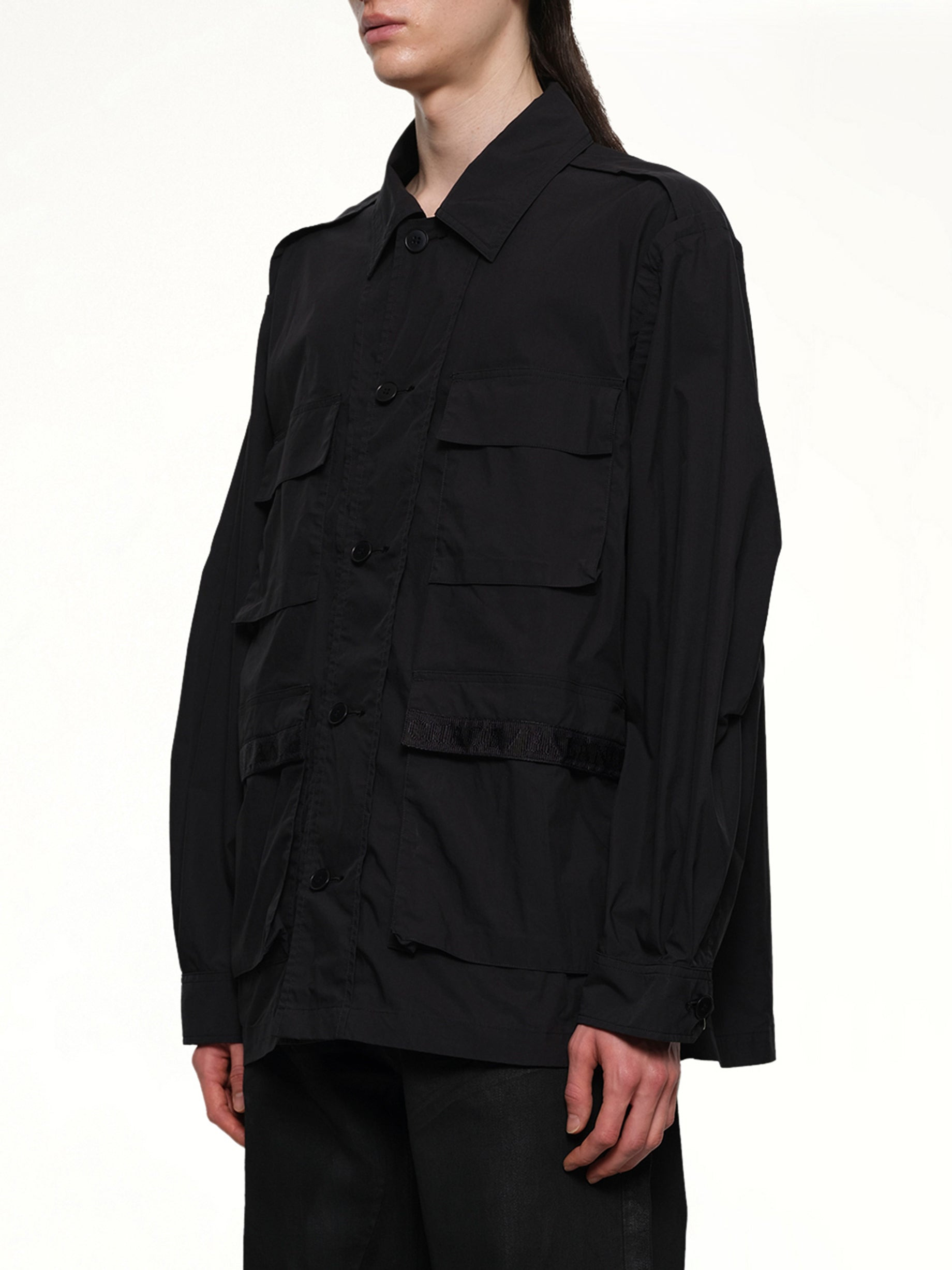 Pocket Shirt in Black - 3