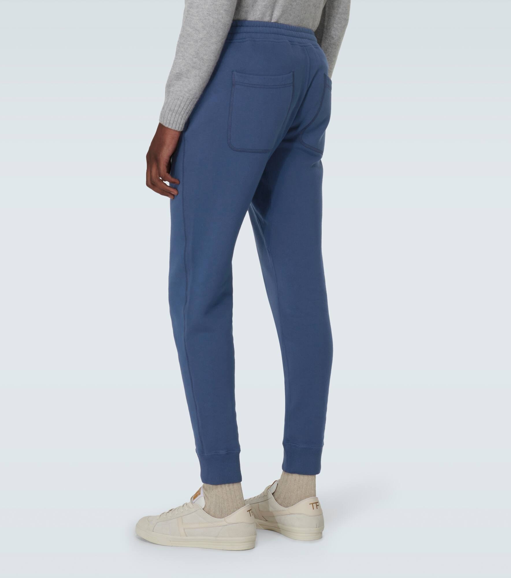 Cotton jersey sweatpants - 4