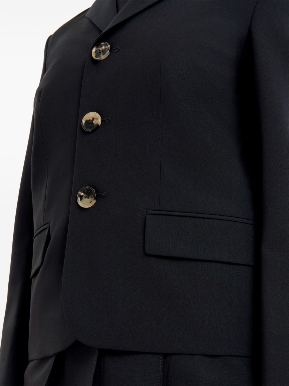 virgin wool blazer - 6