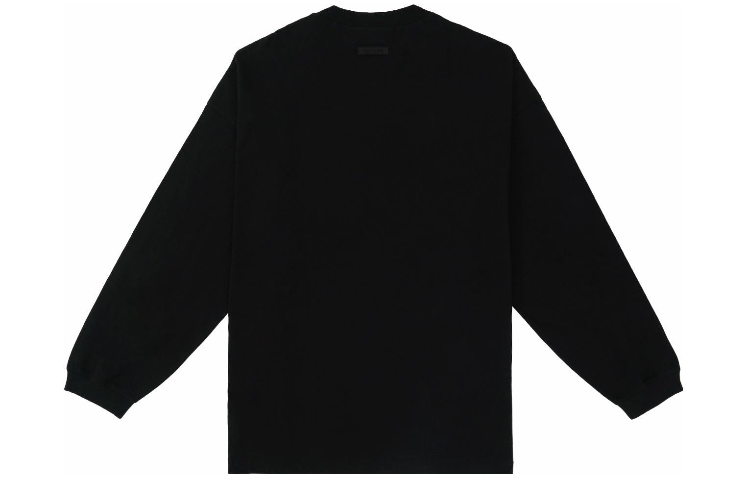 Fear of God Essentials FW23 Long Sleeve Tee 'Jet Black' 125BT232010F - 3