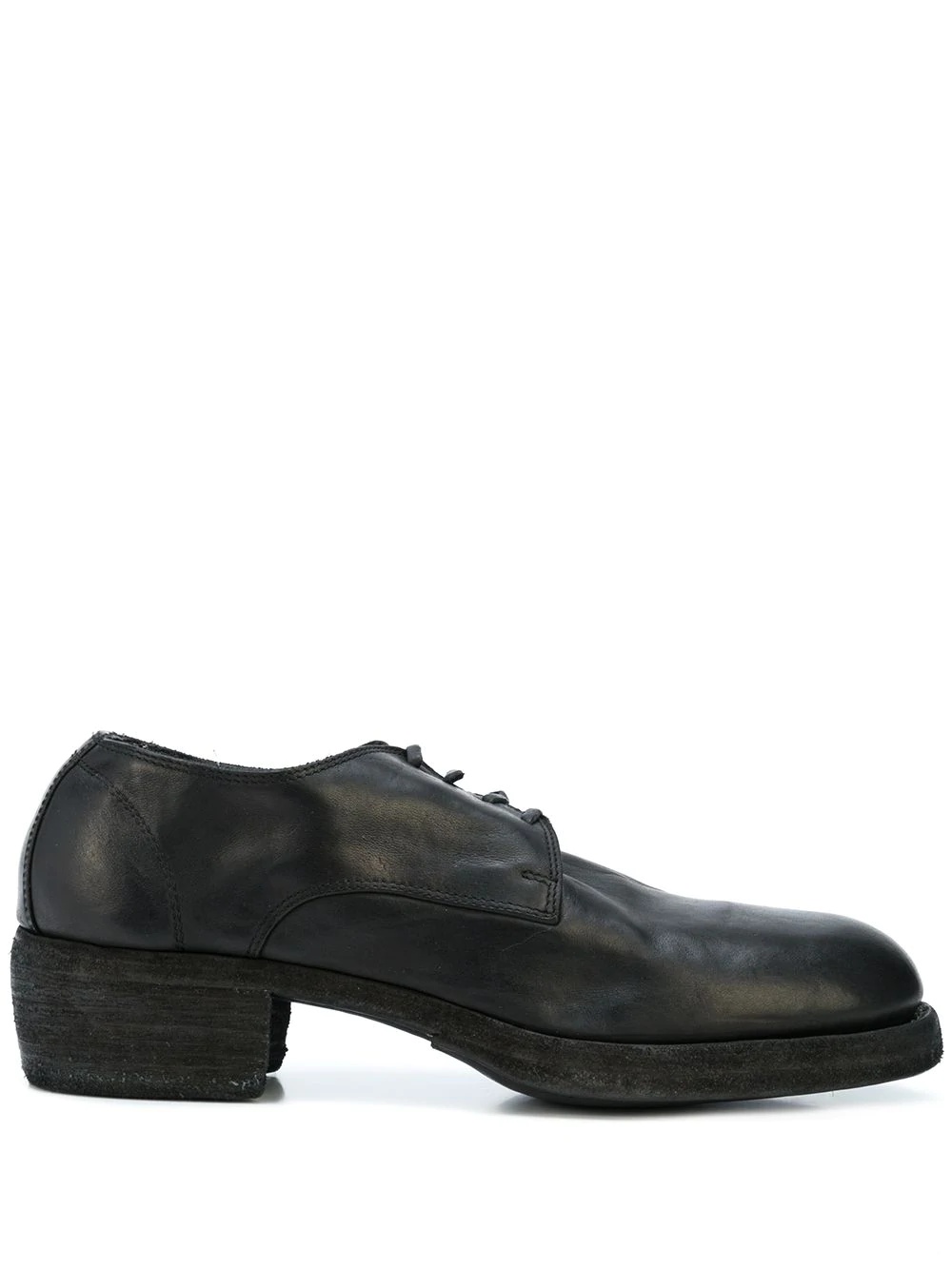 round toe lace up derby shoes - 1