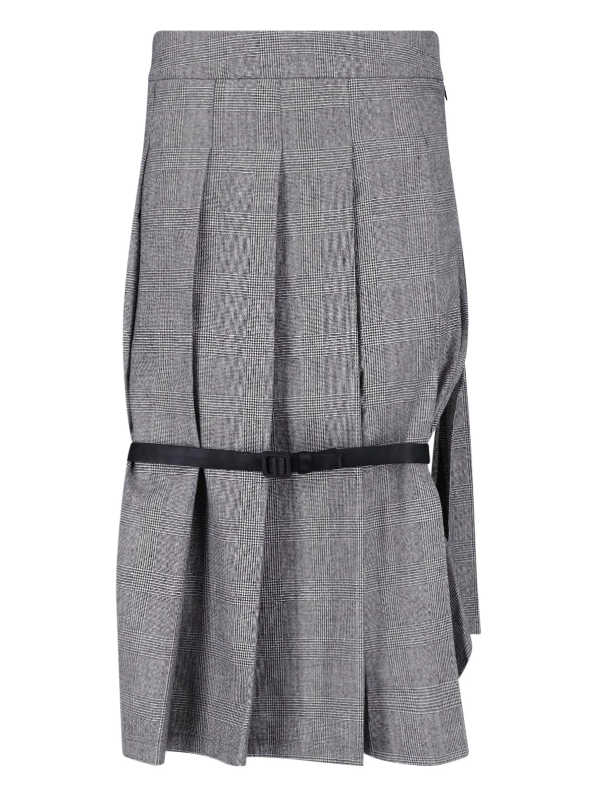 PLEATED MIDI SKIRT - 1