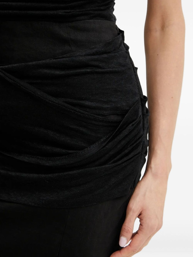 draped midi dress 4