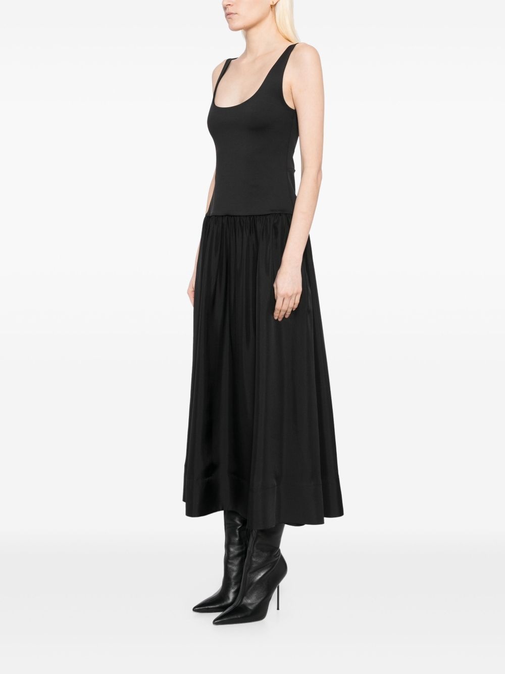 drop-waisted dress - 3
