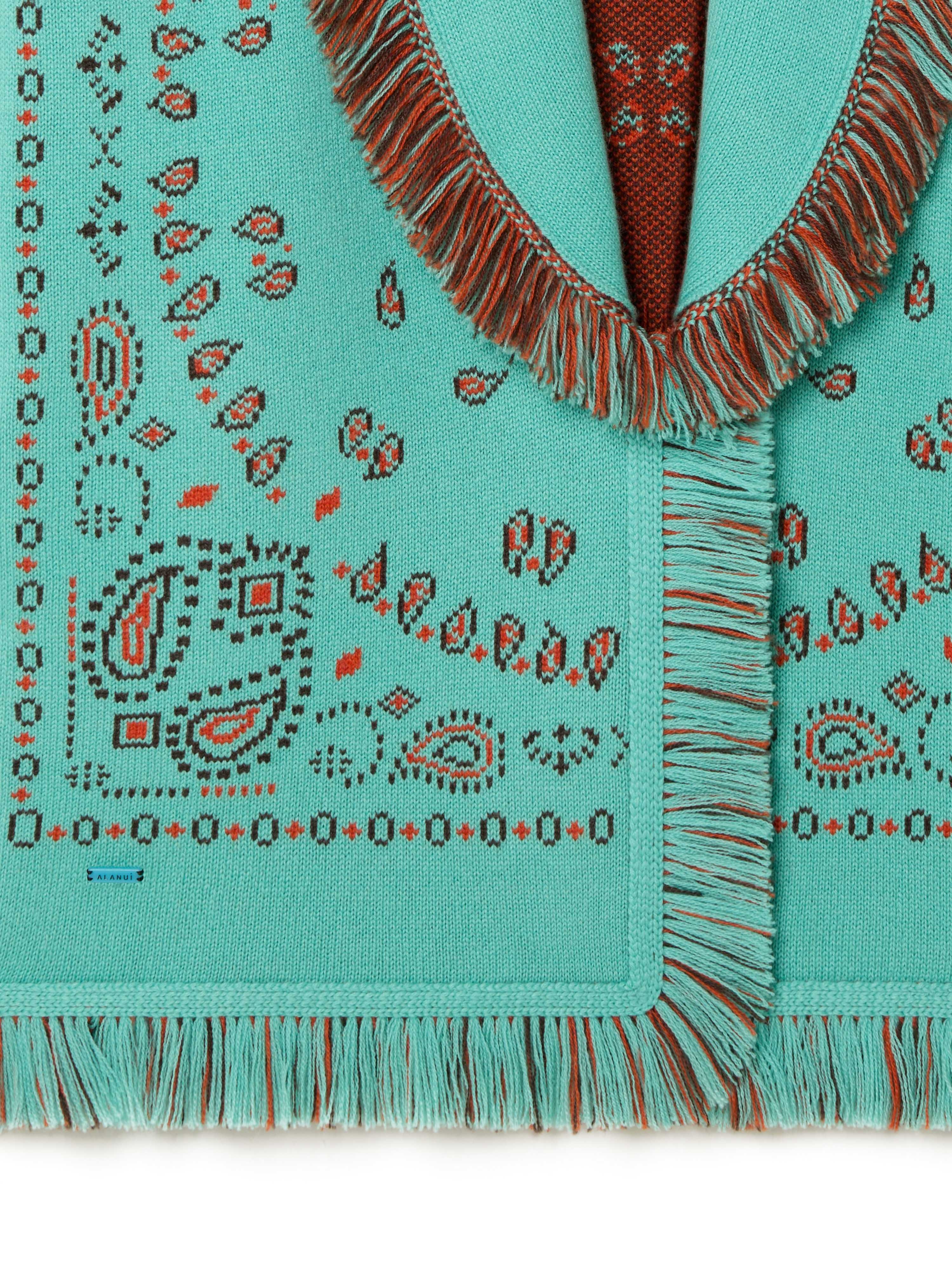 Bandana Jacquard Cardigan - 8