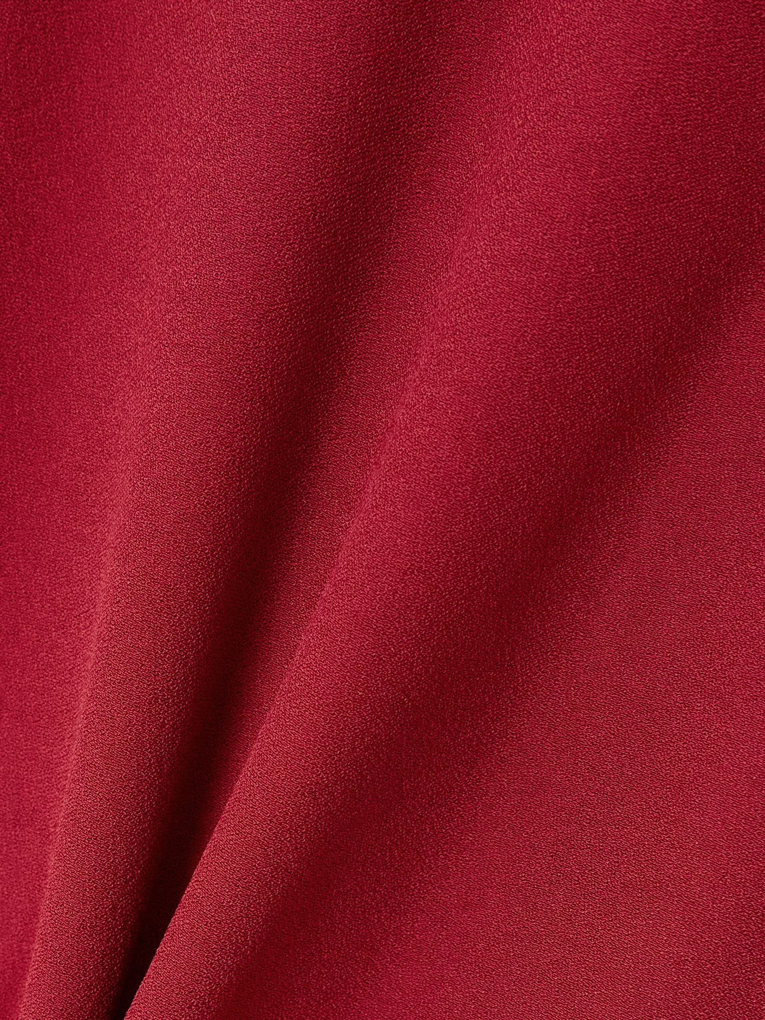 Nejma ruffled crepe blouse Red - 5