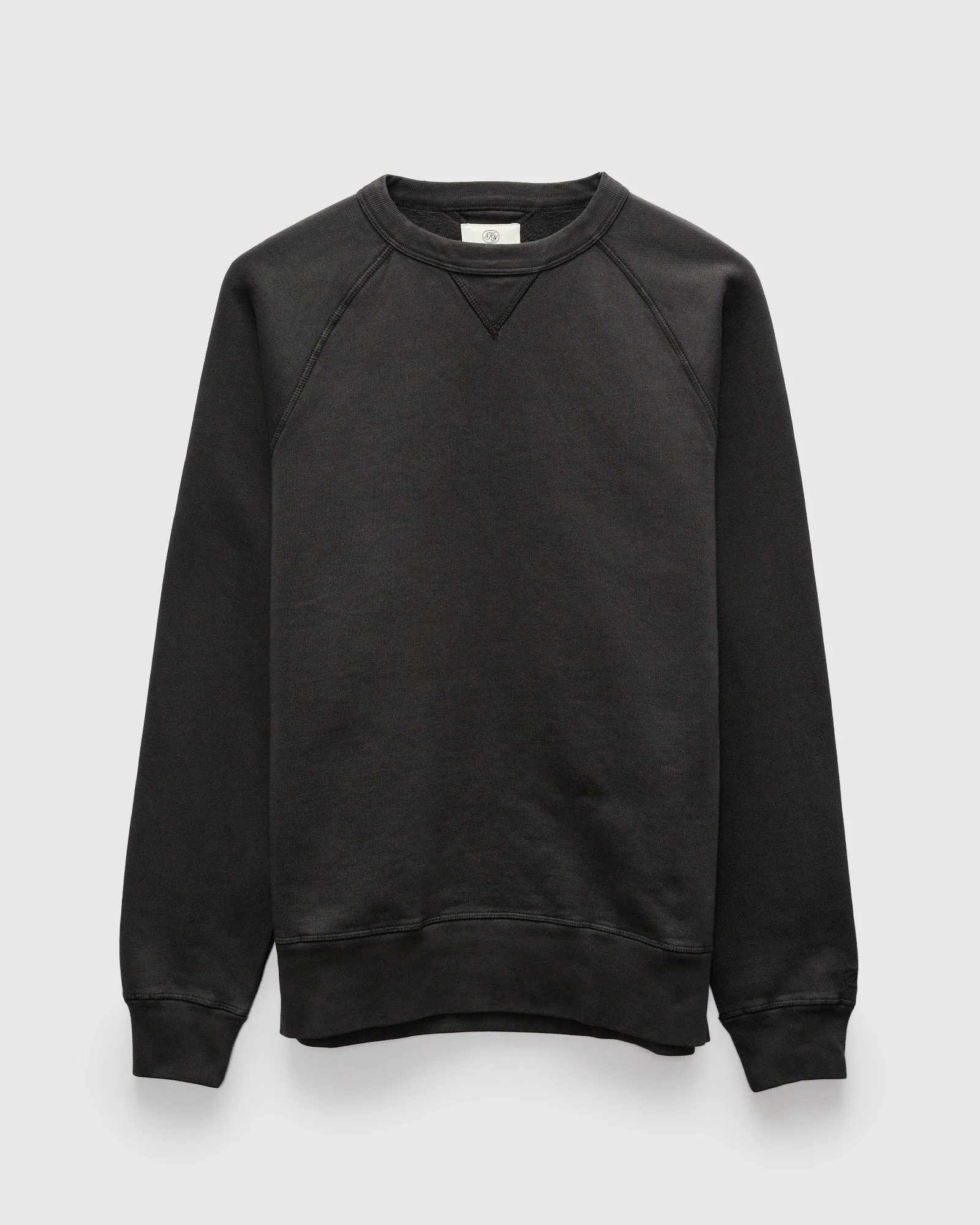 Stadium Loft Knit Crew in Peat - 1