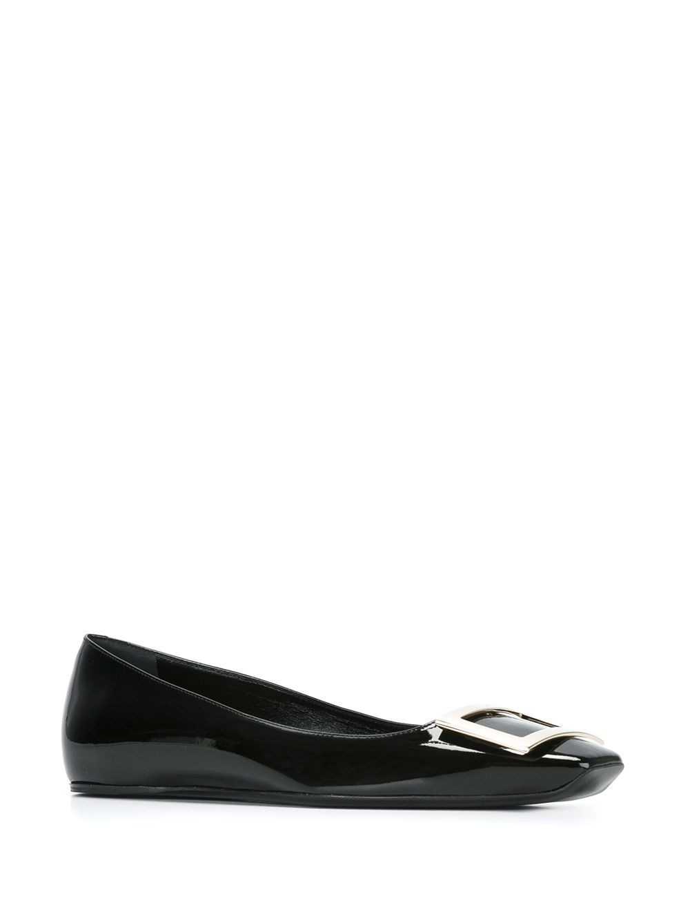 Roger Vivier Women Trompette Patent Leather Ballets - 4