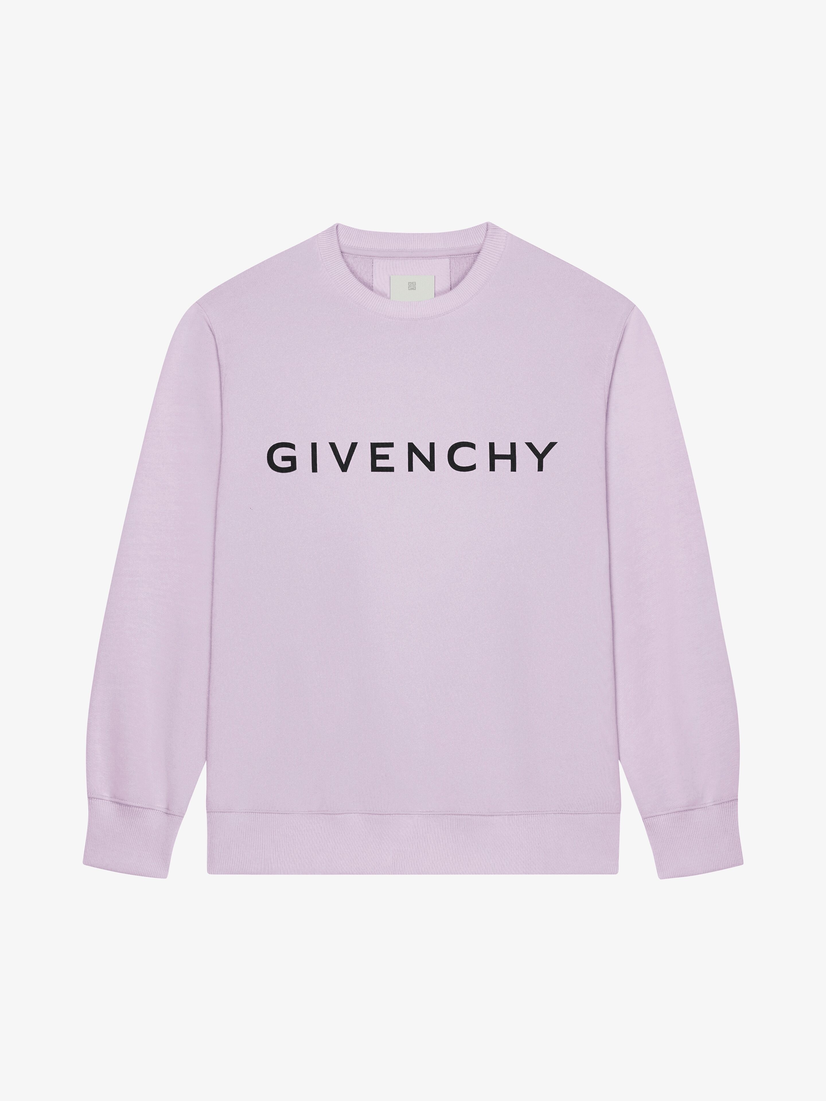 GIVENCHY ARCHETYPE SLIM FIT SWEATSHIRT IN FLEECE - 1