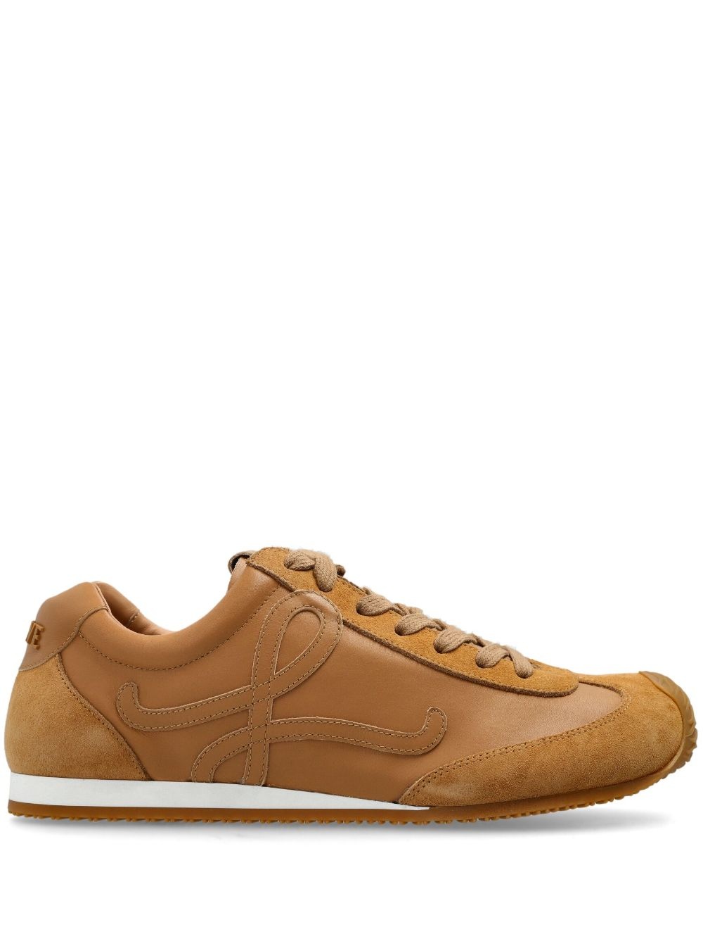 logo-patch sneakers - 1