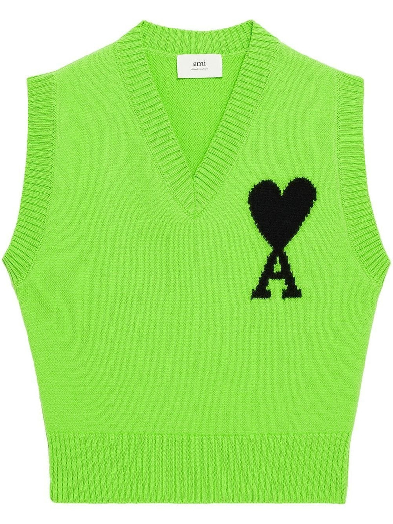Ami de Coeur knitted vest 1