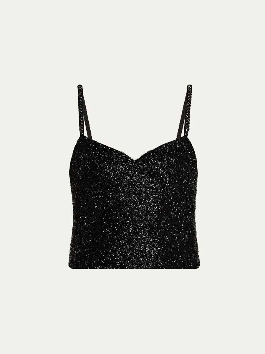 Nina Embellished Bustier Top - 1