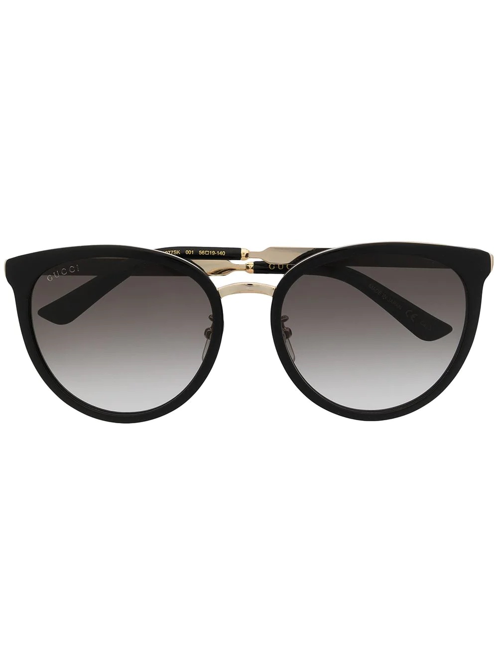 oversize-frame sunglasses - 1