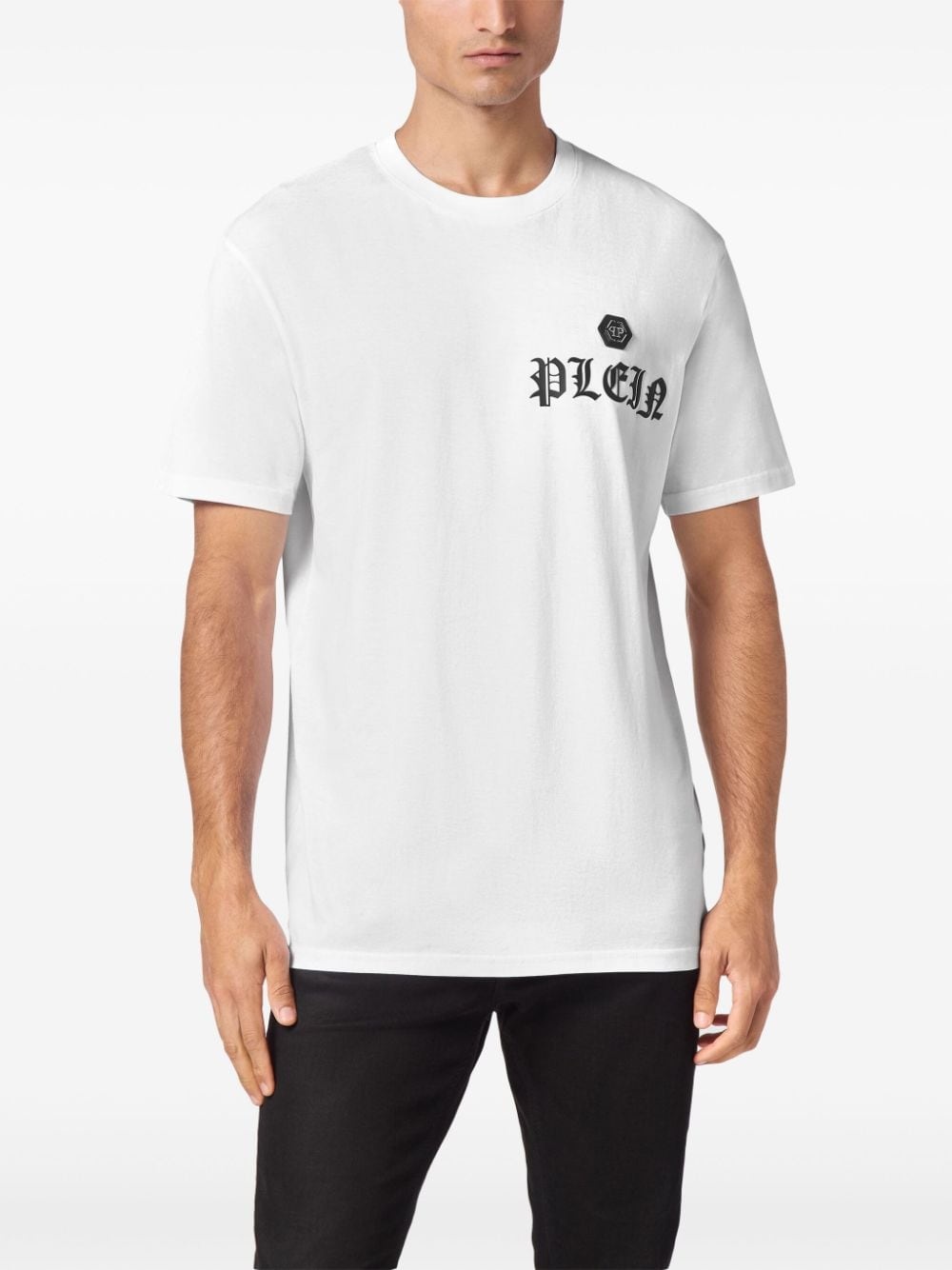 printed cotton T-shirt - 3