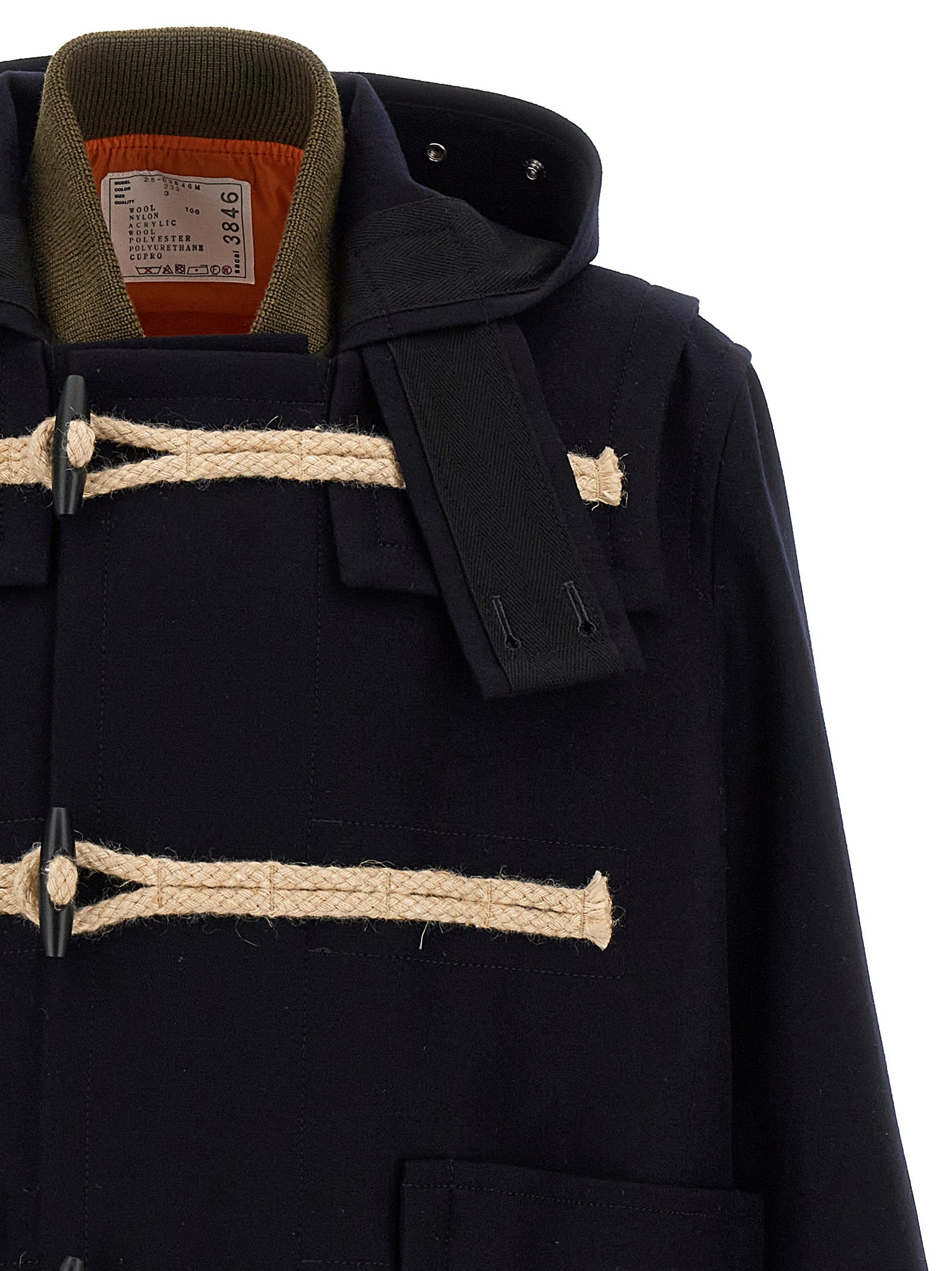 Sacai Men Bomber Insert Coat - 3