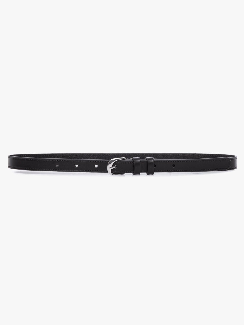 Petit Twist Buckle Belt in Noir - 1