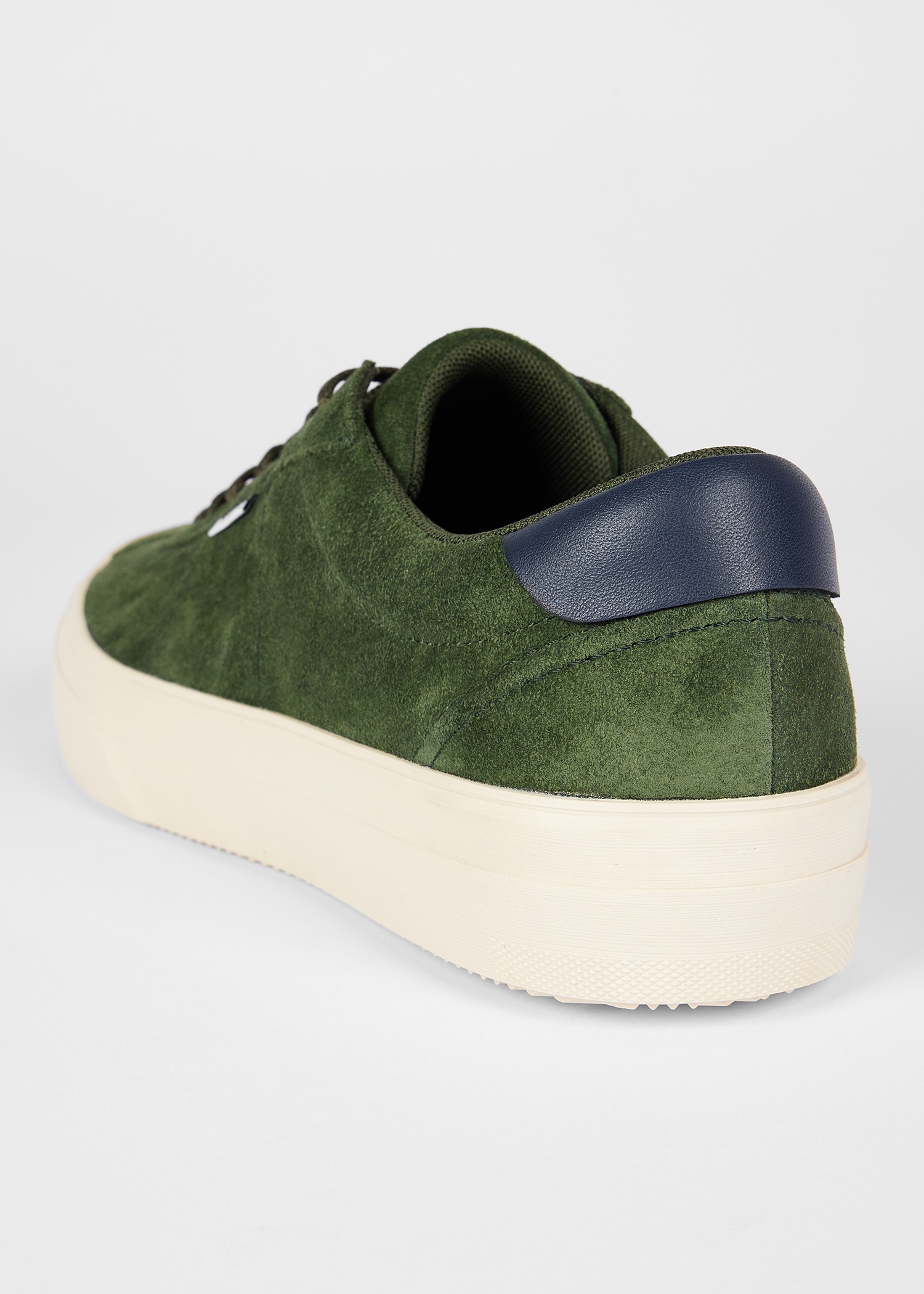 Khaki Green Suede 'Dillon' Trainers - 5