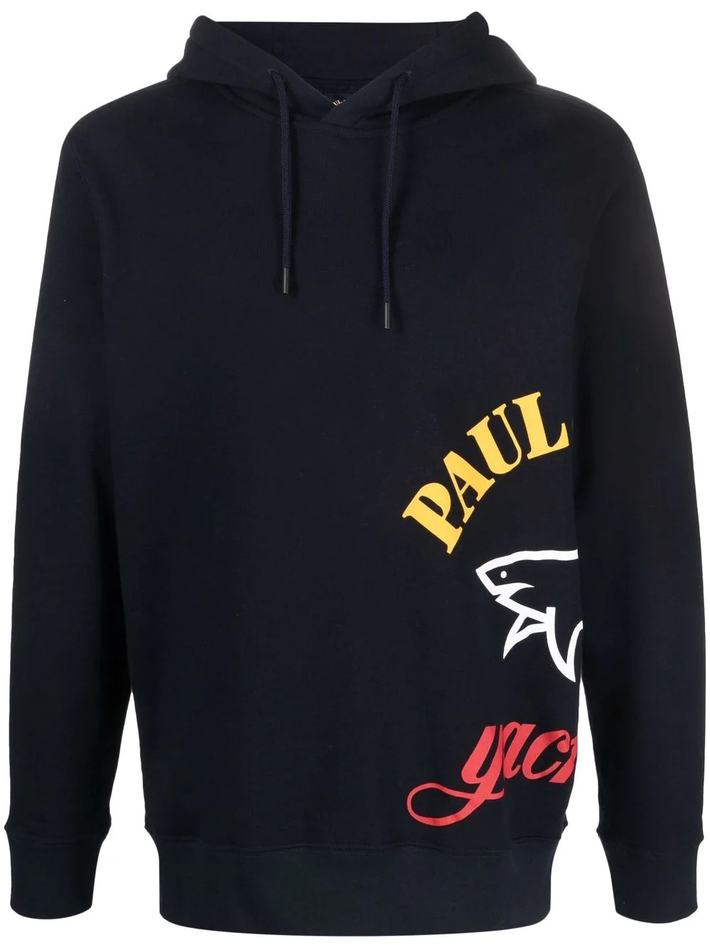 oversized logo-print hoodie - 1