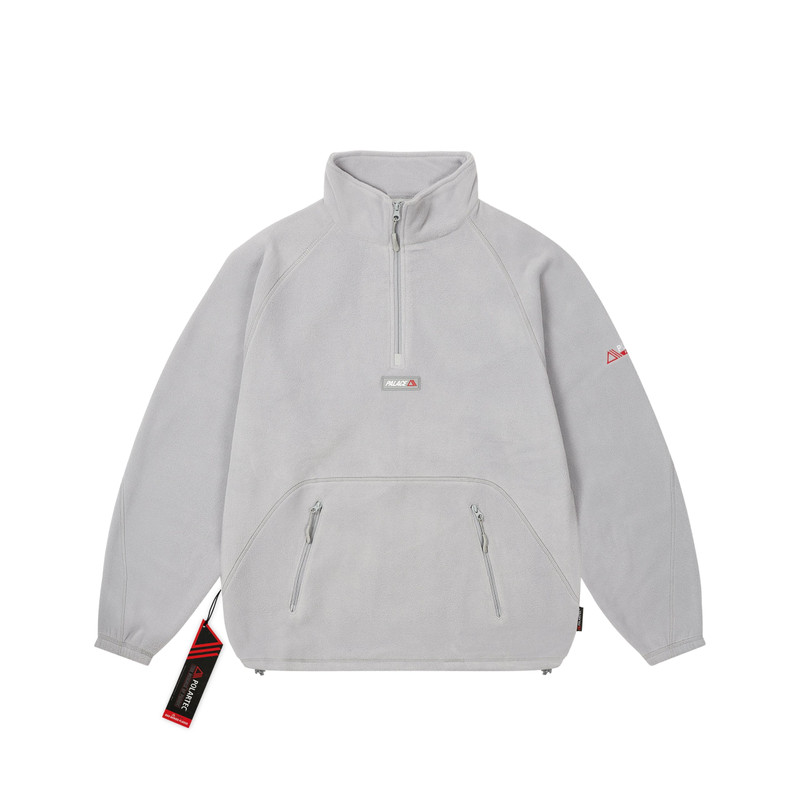 POLARTEC 1/2 ZIP JACKET GREY - 1