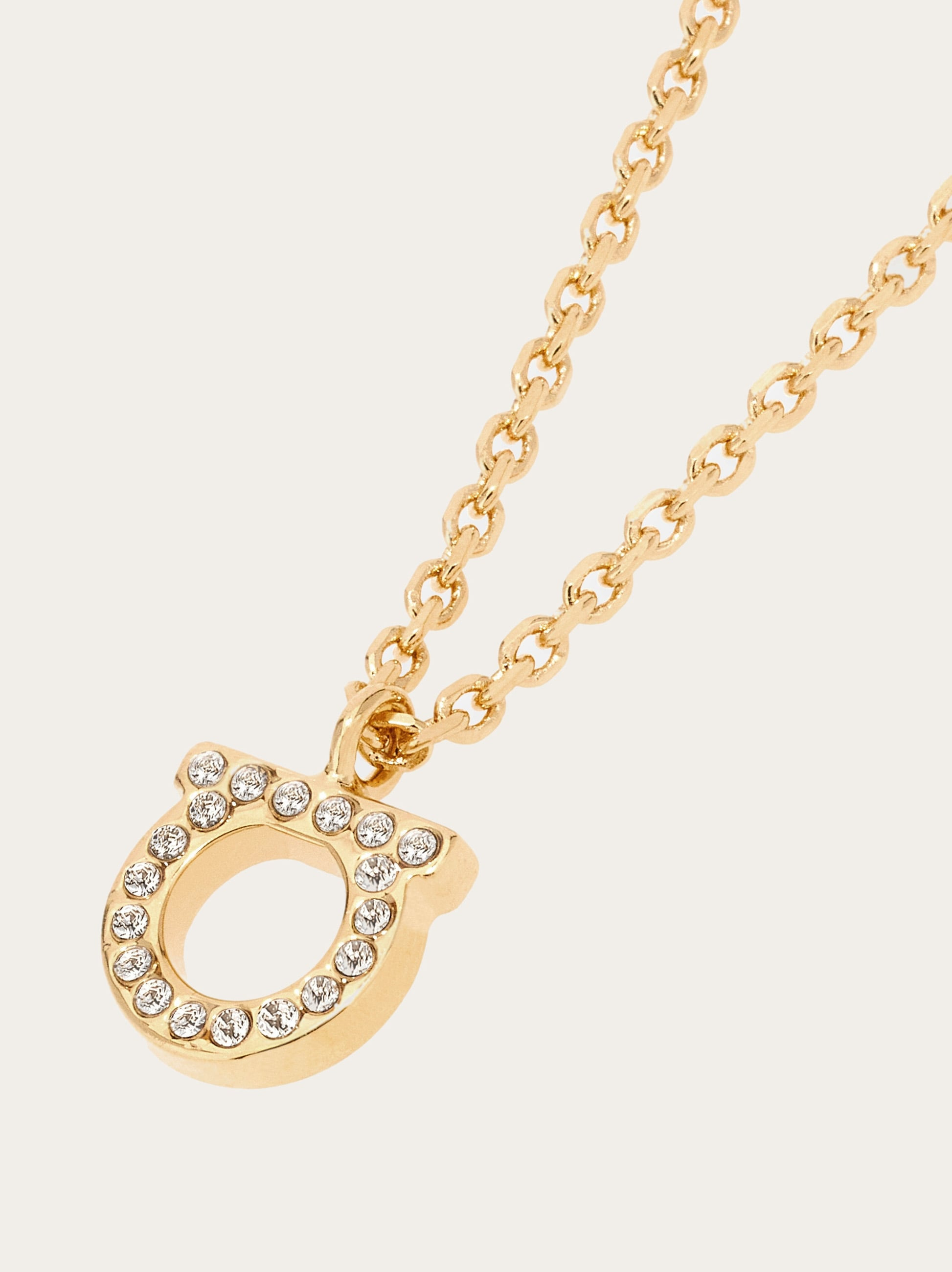 Gancini crystals necklace - S - 4