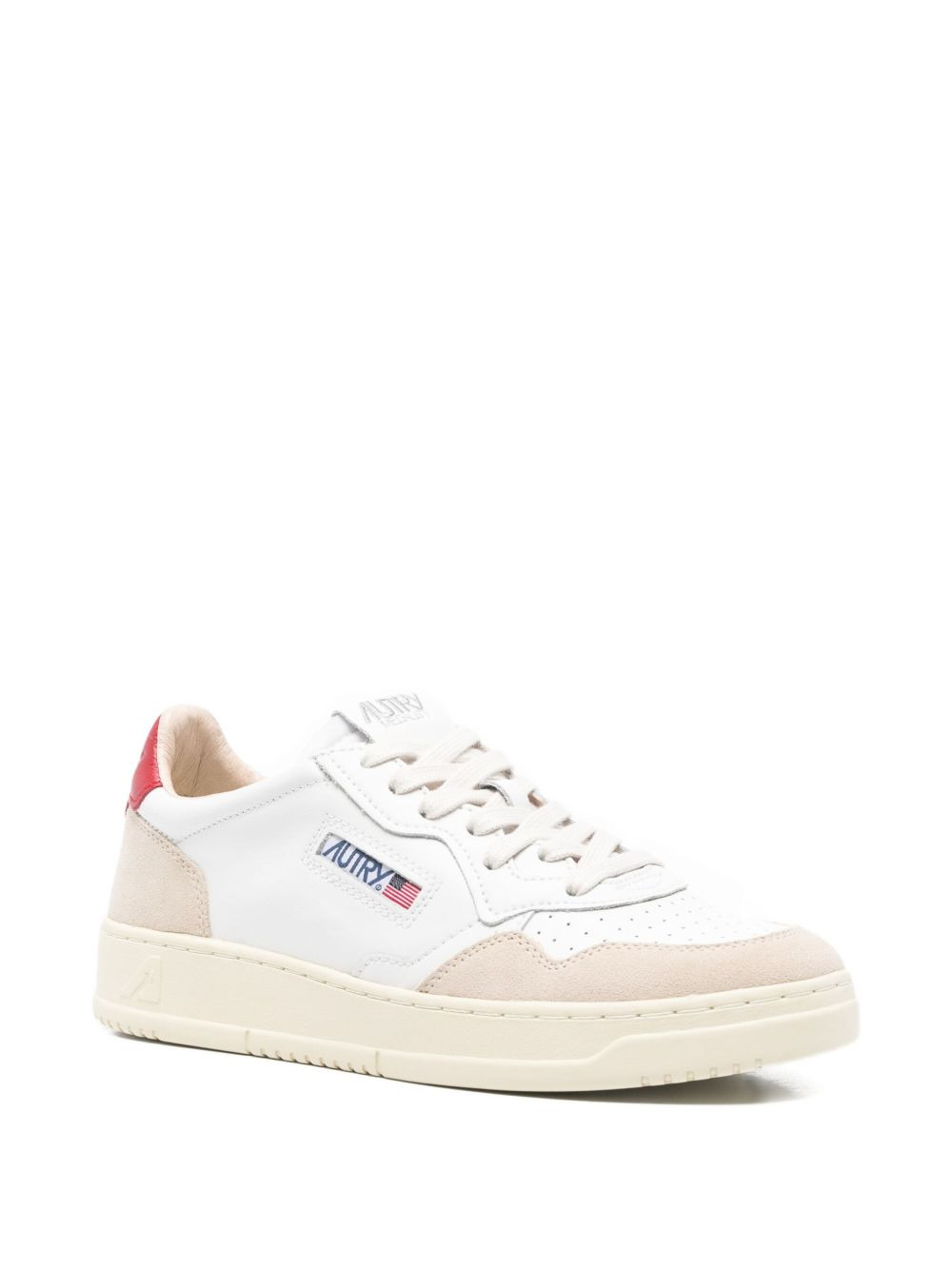 Medalist leather suede sneakers - 2