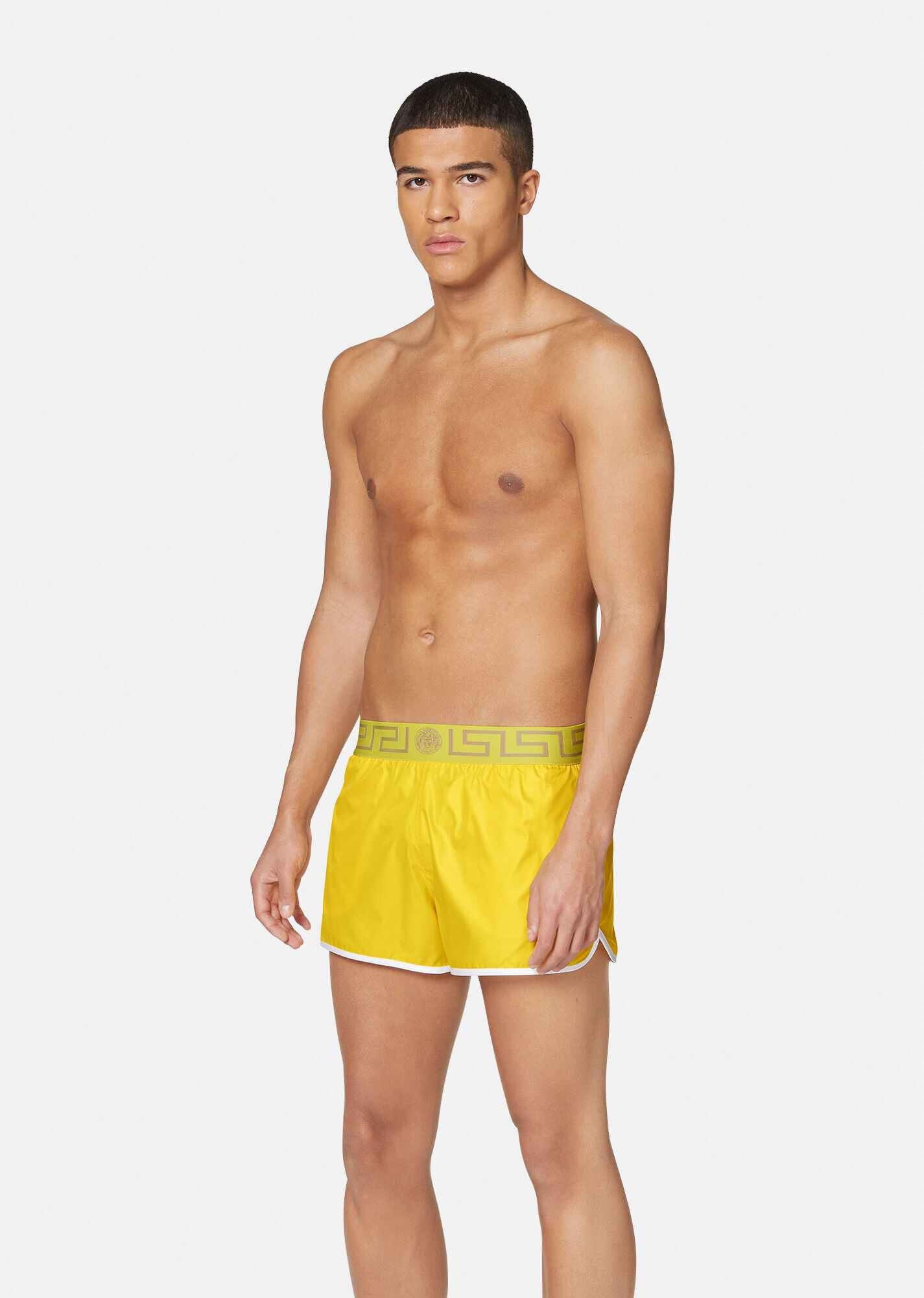 Greca Border Swim Shorts - 2