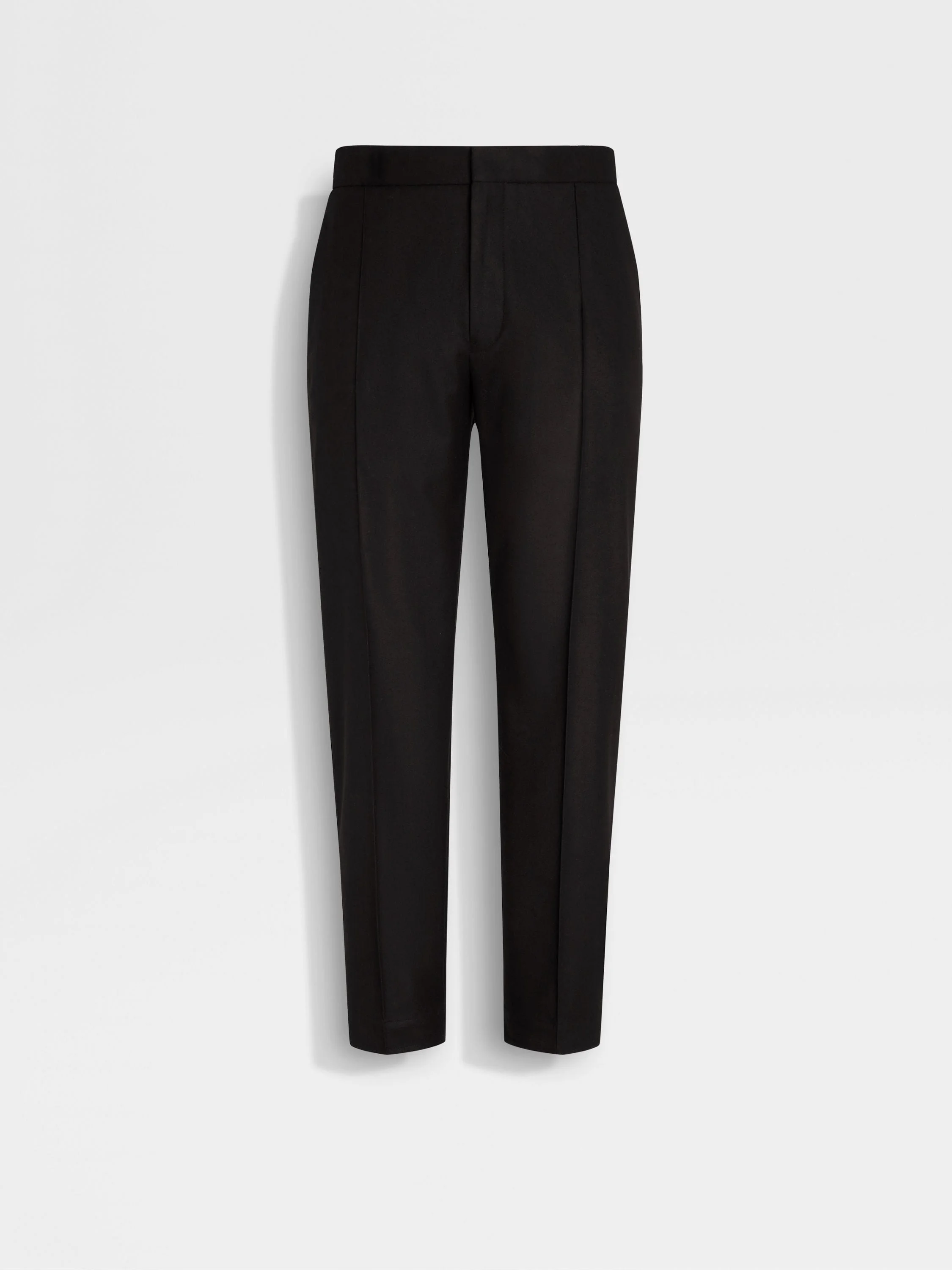 BLACK 15MILMIL15 WOOL SILK AND CASHMERE PANTS - 1