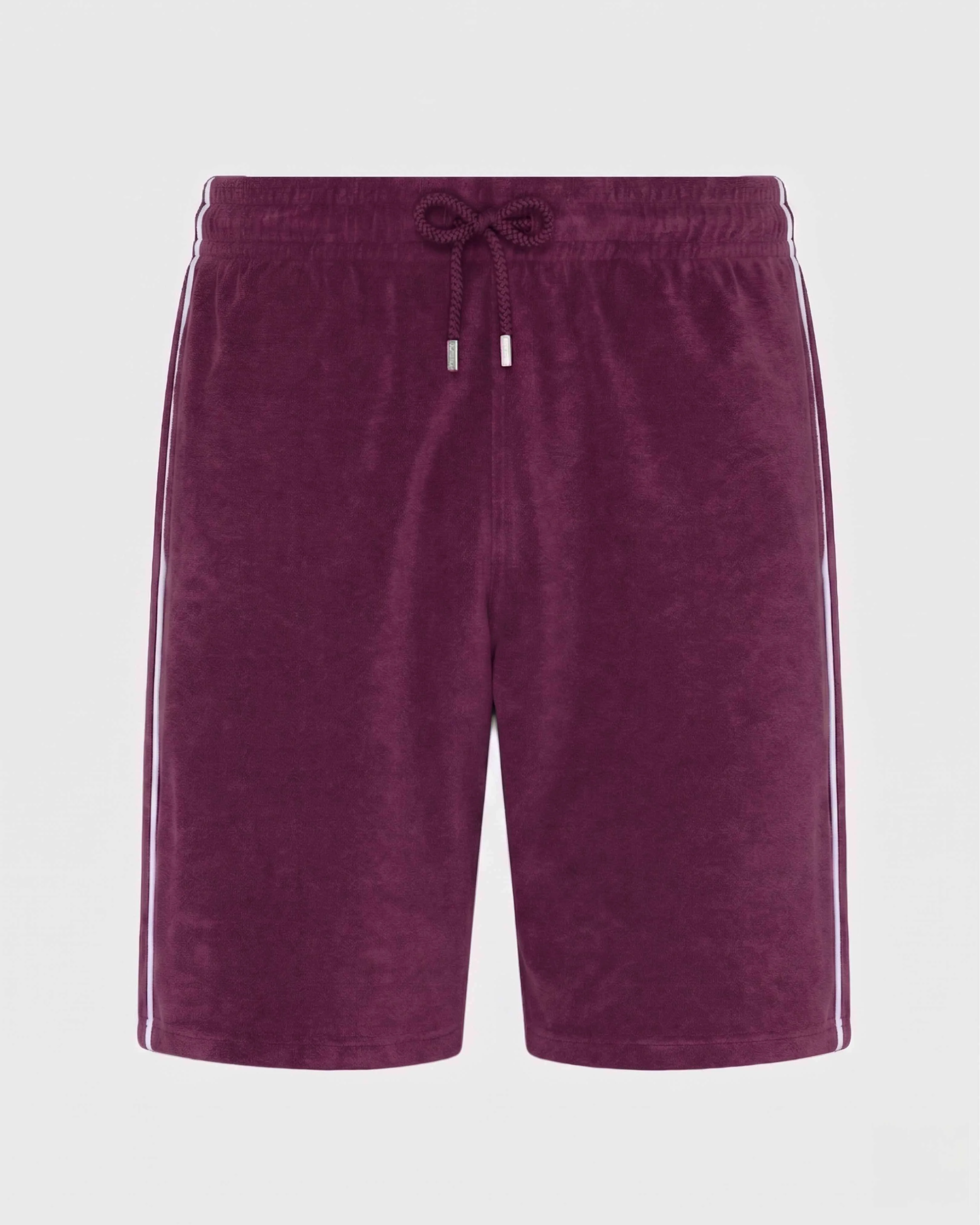 MEN TERRY BERMUDA SHORTS SOLID - 1