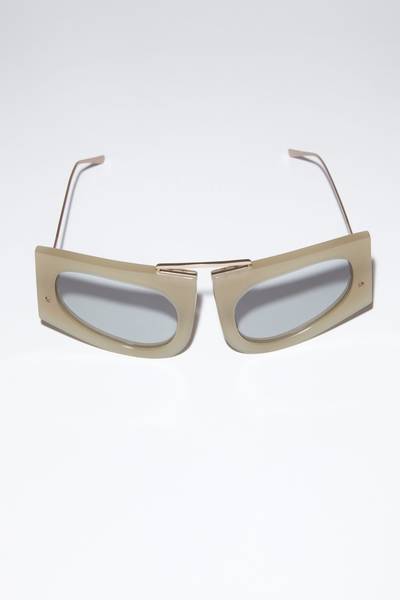 Acne Studios Square sunglasses - Dark green outlook