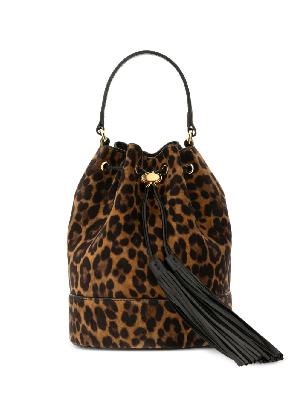 leopard print Sienna bucket bag - 1