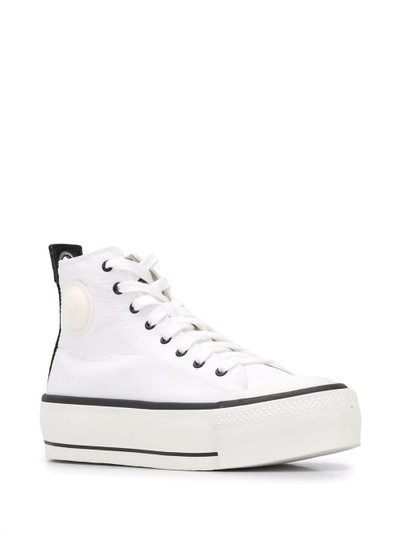 Diesel Flatform lace-up sneakers outlook