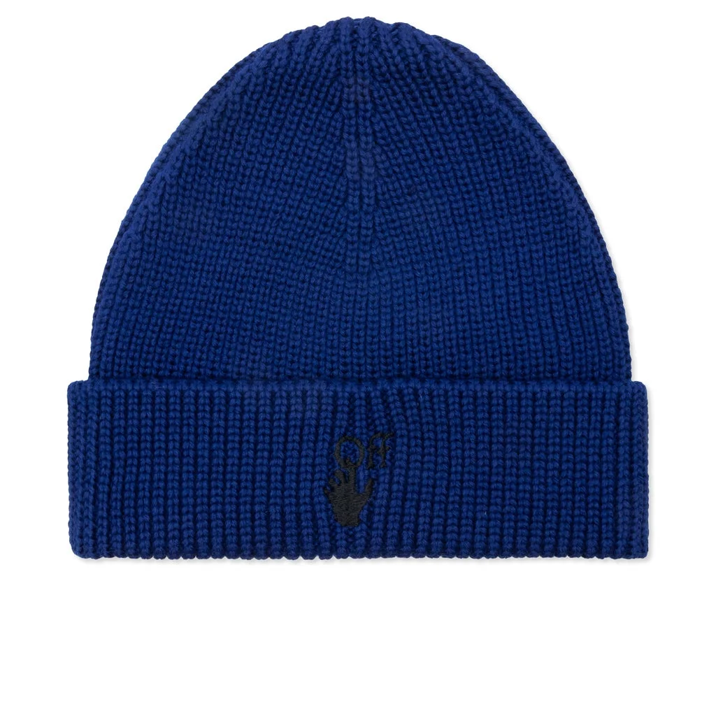 로고 자수 beanie - 1