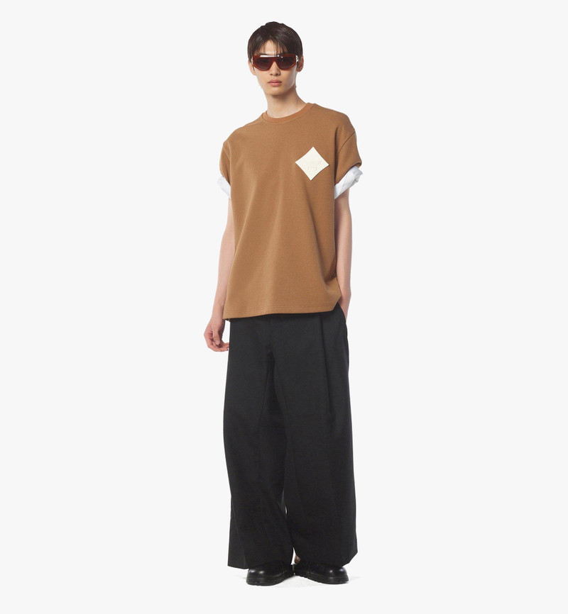 MCM Logo Patch Bouclé T-Shirt outlook