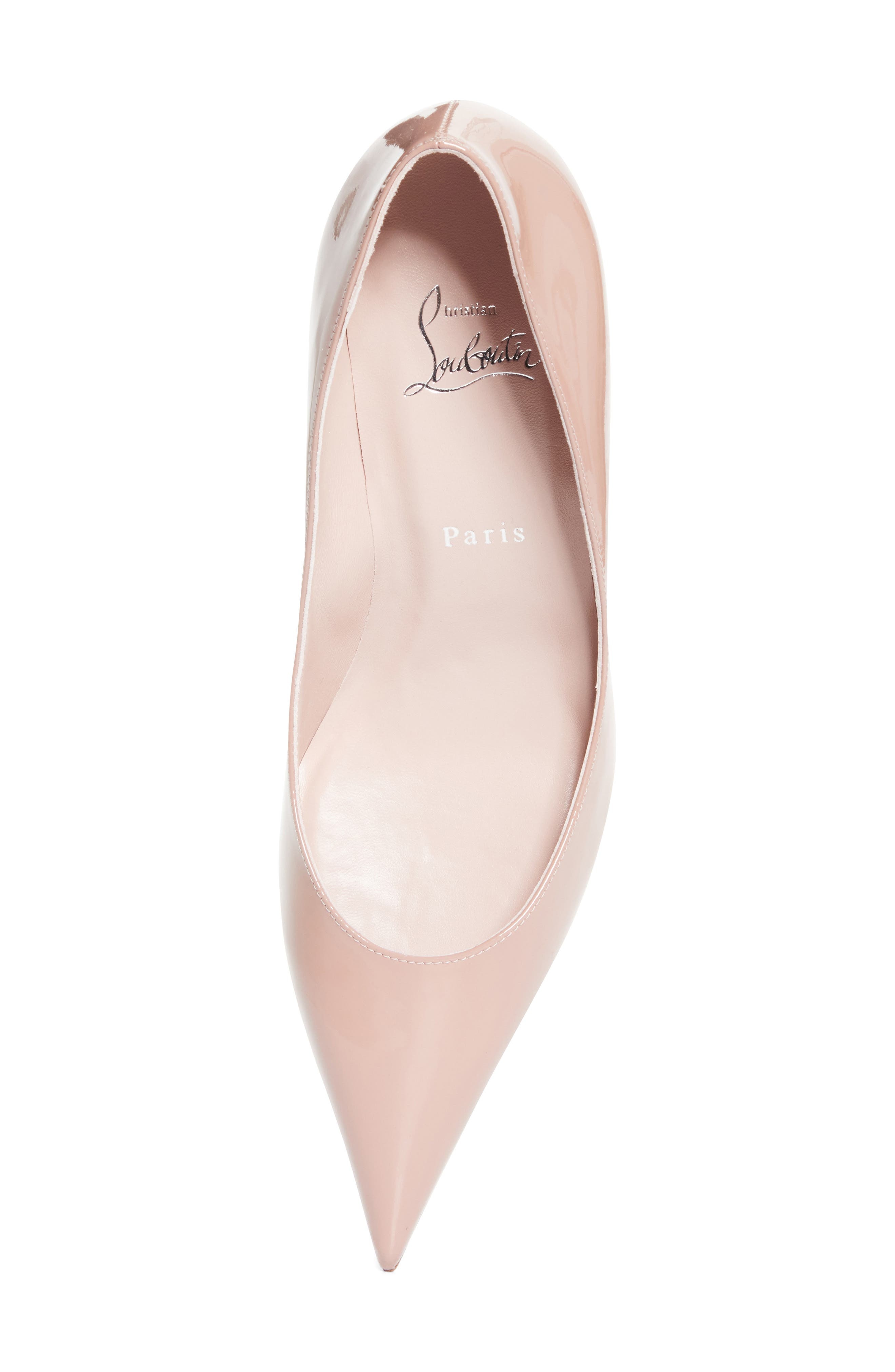 Christian Louboutin Miss Z Pointed Toe Pump in Vintage Rose at Nordstrom - 4