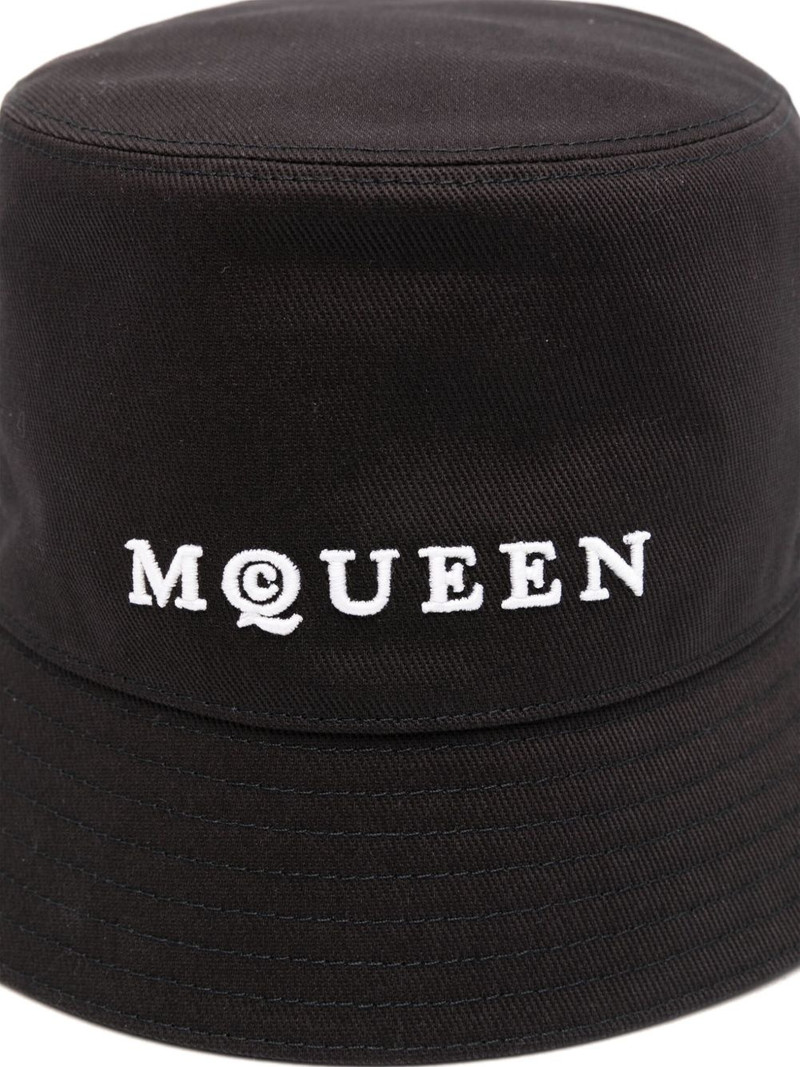 Alexander McQueen logo-embroidered bucket hat outlook