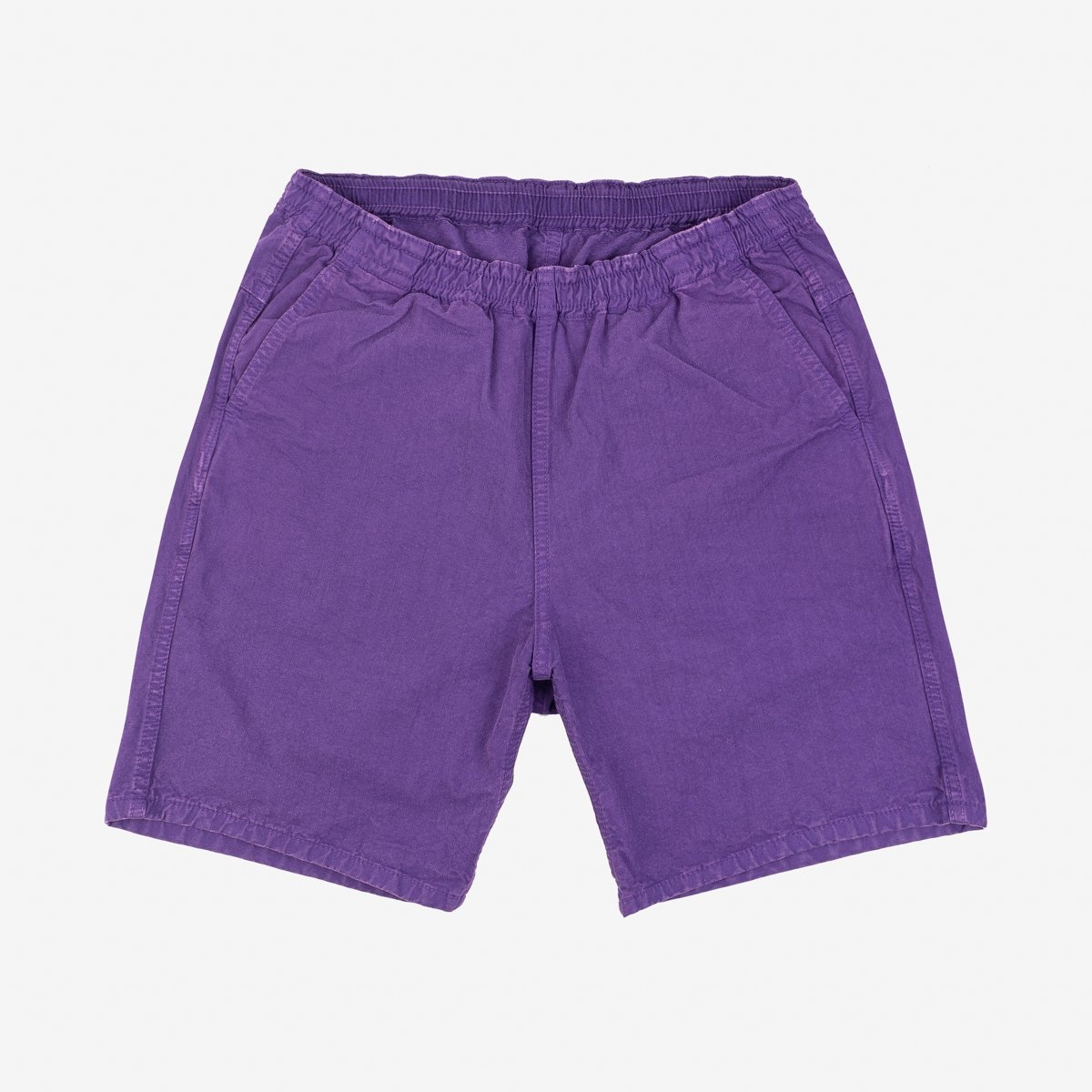 IH-729-PUR Cotton Easy Shorts - Purple - 1