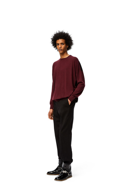 Loewe Anagram embroidered sweater in wool outlook