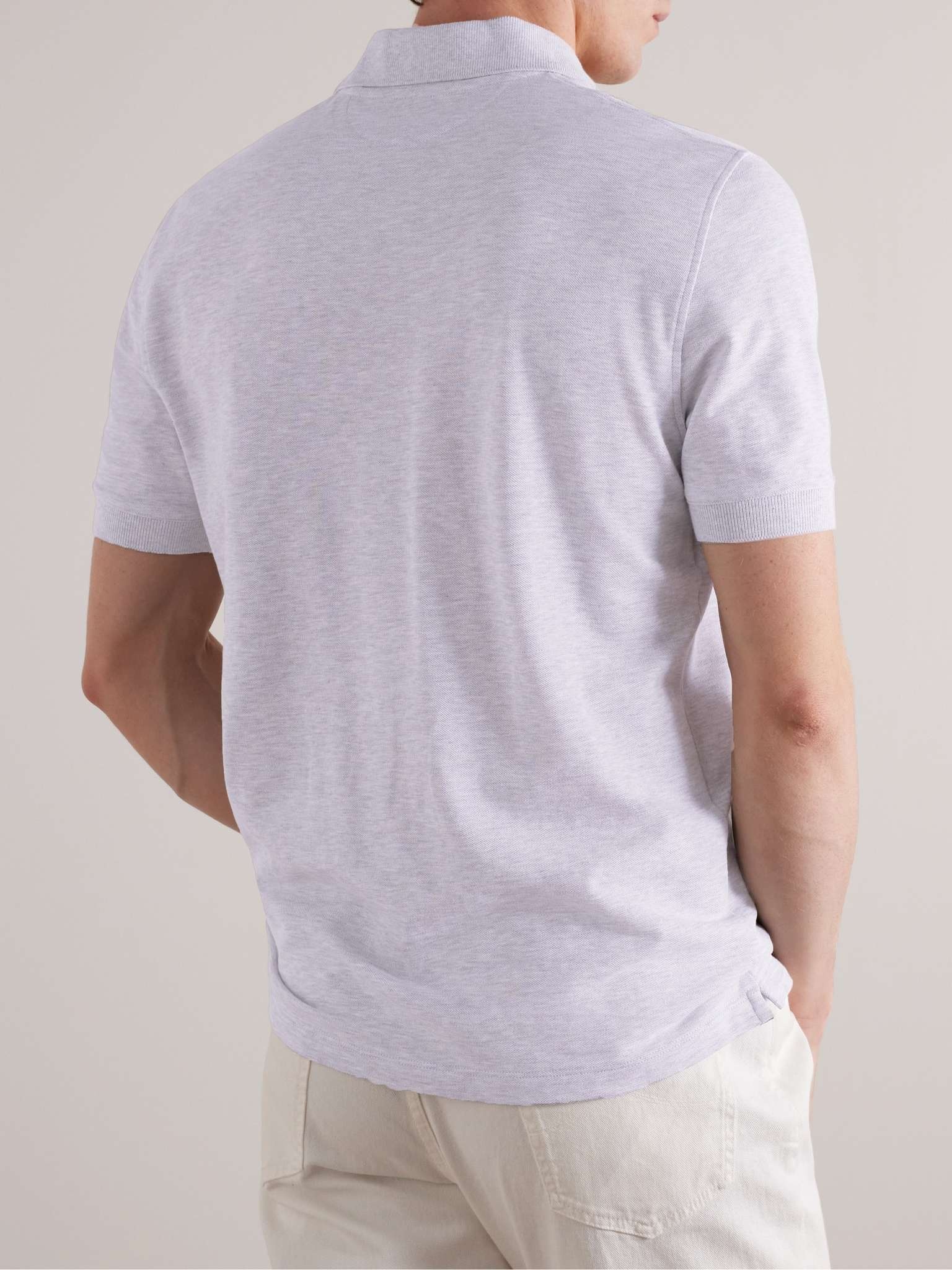 Cotton-Piqué Polo Shirt - 4