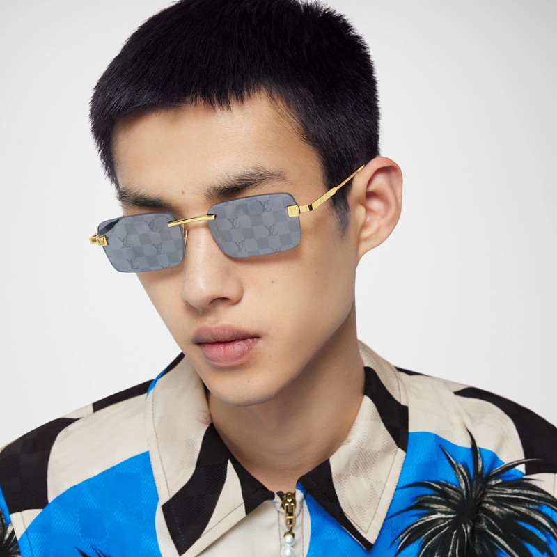 LV Pure Low Square Sunglasses 4