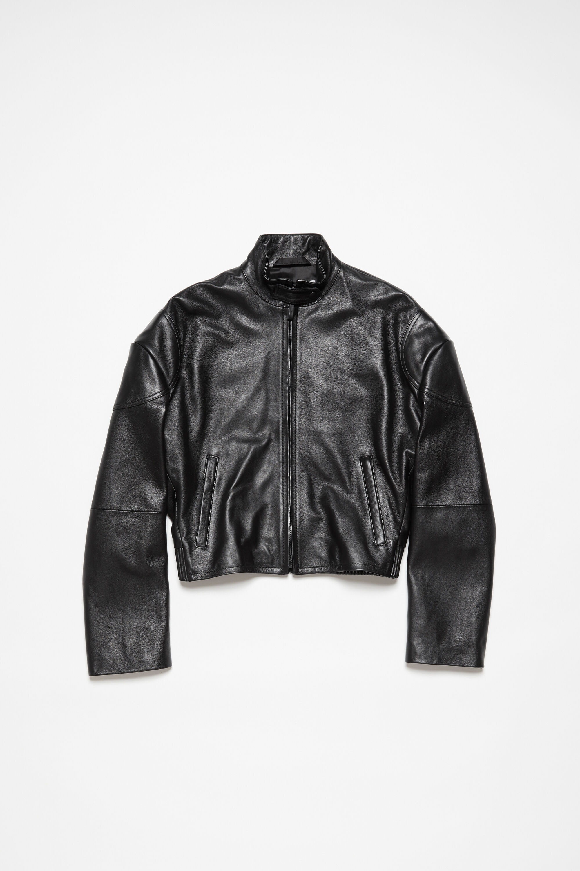 Leather jacket - Black - 7