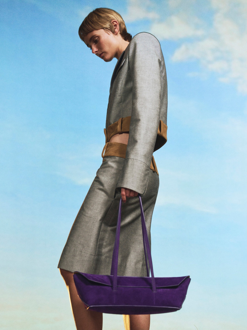 Gondola Suede Mini Tote 4